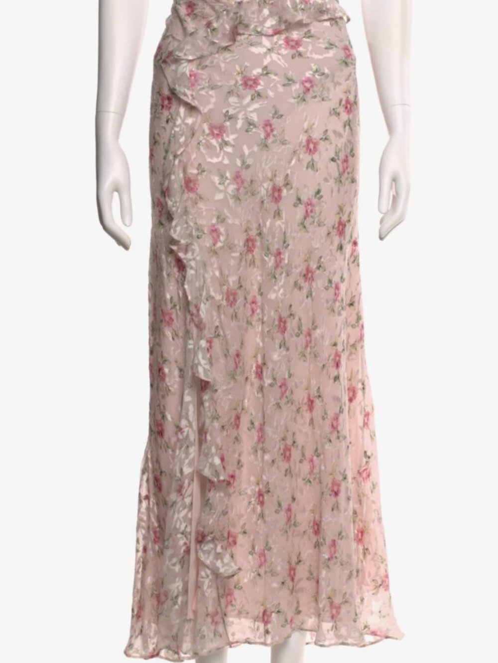 Loveshackfancy Floral Midi Skirt